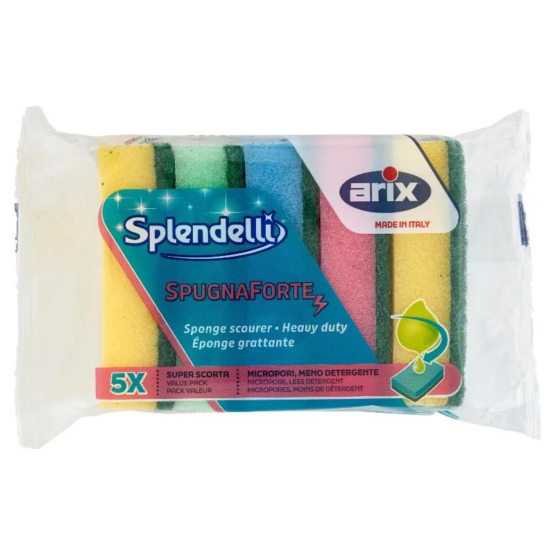 ARIX SPUGNA ABRASIVA COLORATA X5