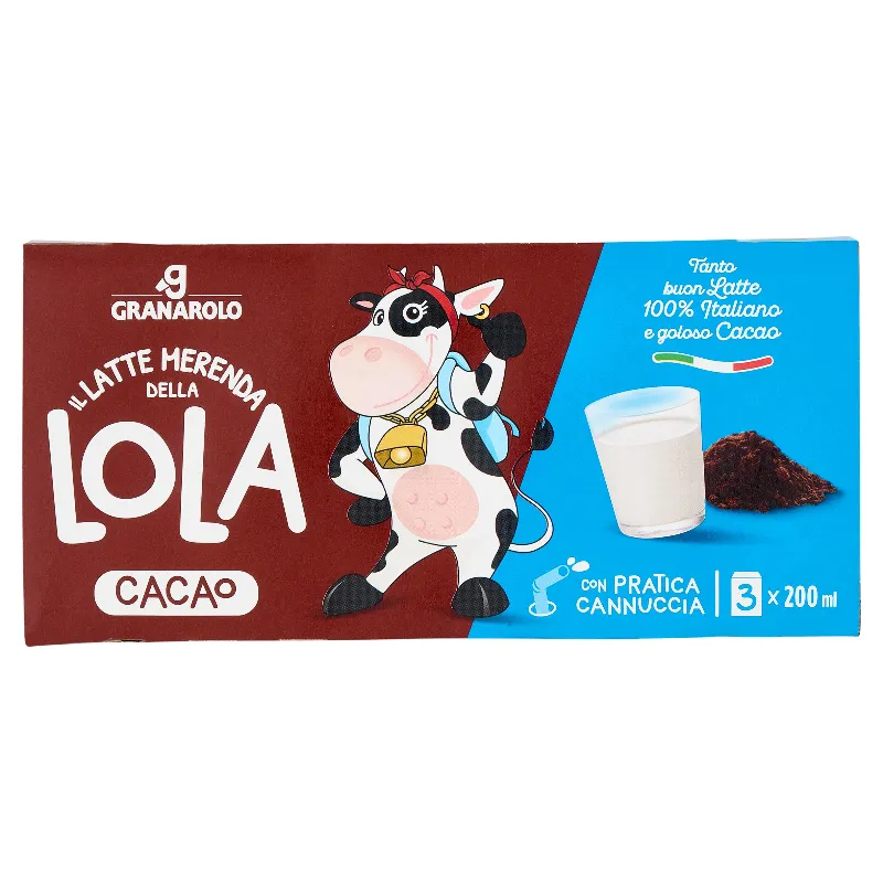 GRANAROLO LATTE E CACAO TRIS ML.200X3