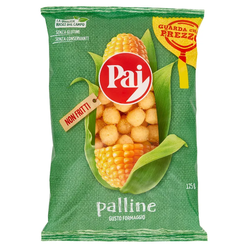 PAI D'ORO PALLINE TRASPARENTI GR.125