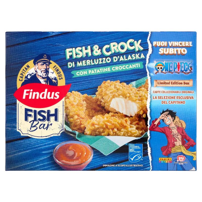 FINDUS FISH & CROCK X5 GR.250