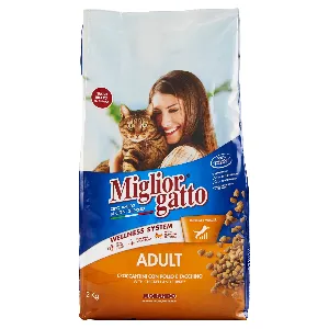 MIGLIOR GATTO CROCCANTINI POLLO/TACCH. KG.2