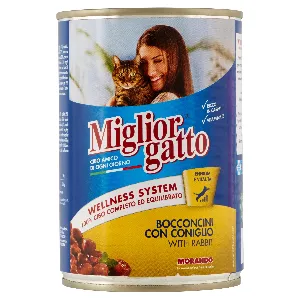MIGLIOR GATTO BOCCONI CONIGLIO GR.400