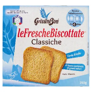 GRISSIN BON FETTE BISCOTTATE CLASSICHE GR.250