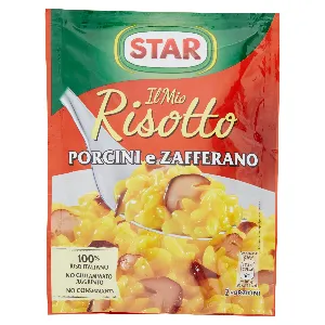 STAR RISOTTO PORCINI E ZAFFERANO GR.175