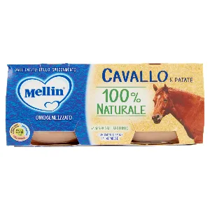 MELLIN CAVALLO CON VERDURE GR.80X2