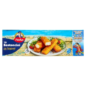 FINDUS CAPITAN BASTONCINI DI MERLUZZO X18 GR.450