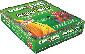 DIAVOLINA GRIGLIA FACILE BARBECUE+CARBONE