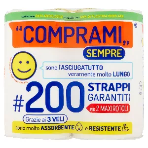 COMPRAMI ASGIUGAT.MAXI 3V 100STRAPPI 2 ROT