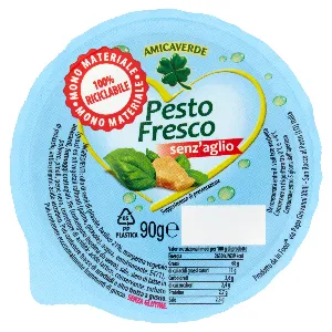 AMICA VERDE PESTO FRESCO GENOV.S/AGLIO GR.90