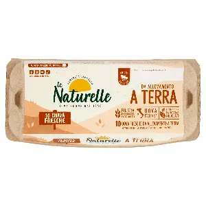 LE NATURELLE UOVA FRESCHE ALLEVATE A TERRA M X10