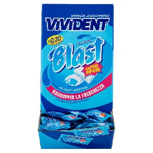 PERFETTI VIVIDENT BLAST X200 PEZZI GUSTO ICE