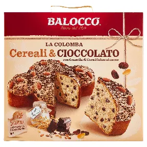 BALOCCO COLOMBA CEREALI & CIOCCOLATO GR.750