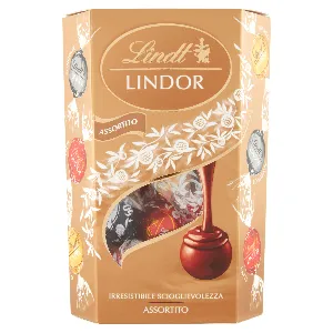 LINDT CORNET LINDOR ASSORTITO GR.200