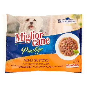 MIGLIOR CANE PRESTIGE MENU GUSTOSO GR.100 X4