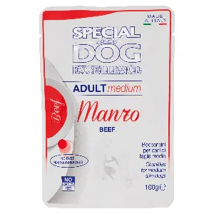 SPECIAL DOG EXCEL.BOCC.BUSTA ADULT MANZO GR.100