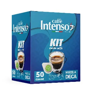 INTENSO CIALDE KIT X50 DECAFFEINATO + ACCESSORI***