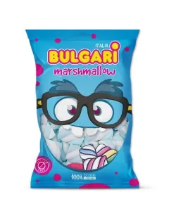 BULGARI MARSHMALLOW TRECCIA BIANCO/AZZURRO KG.1