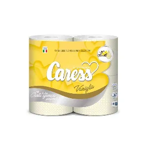 CARESS CARTA IG.PROF.VANIGLIA 2V 4 ROT.