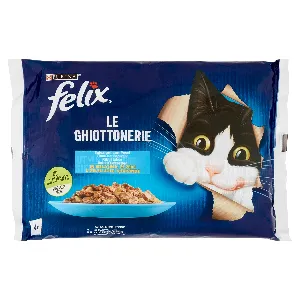 FELIX LE GHIOTTONERIE SALMONE/TONNO GR.85 X4