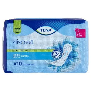 TENA DISCREET EXTRA DRY X10