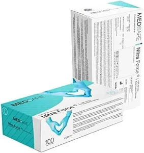GUANTI NITRILE MEDCARE NITRAFORCE X100 TG.L (I&O)