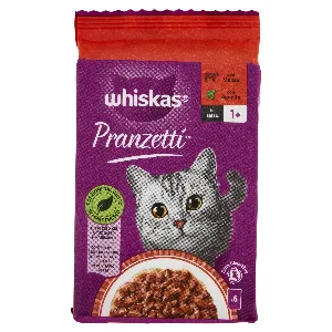 WHISKAS PRANZETTI IN SALSA MANZO/AGNEL GR50 X6