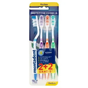 MENTADENT SPAZZ.PROT.FAMIGLIA OFFERTA X4 (X)