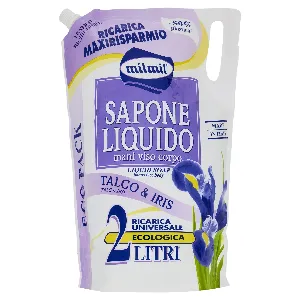 MIL MIL SAPONE RICARICA TALCO&IRIS LT.2