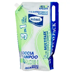 MIL MIL DOCCIA SHAMPOO 3IN1 RICARICA LT.1,5 (X)