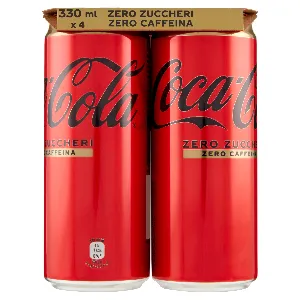 COCA COLA ZERO LATT CL.33X10