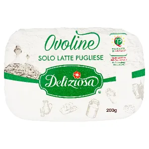 DELIZIOSA MOZZARELLA OVOLINE GR.200