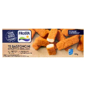 FROSTA BASTONCINI DI MERLUZZO X15 GR.450