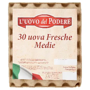 PODERE UOVA FRESCHE ALLEV.GABBIA M X30
