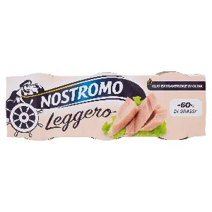 NOSTROMO TONNO LEGGERO OLIO EVO 60X3