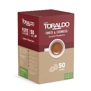 TORALDO 50 CIALDE CAFFE' FORTE E CREMOSO GR.360