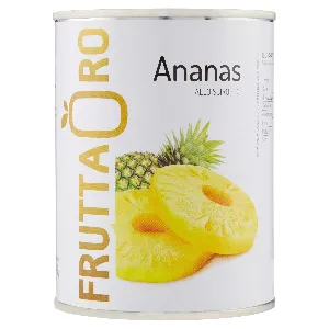 FRUTTA ORO ANANAS SCIROPPATA X10 FETTE GR.565