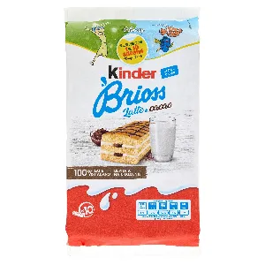 KINDER BRIOSS T10 LATTE E CACAO GR.280