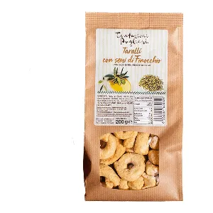 TENTAZIONI PUGLIESI TARALLI CON FINOCCHIO GR.200