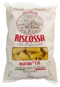 RISCOSSA 100% ITALIANO RIGATONI GR.500