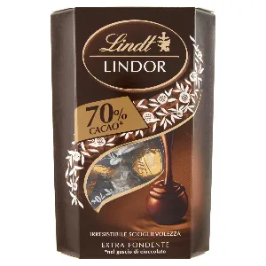 LINDT CORNET LINDOR 70% GR.200