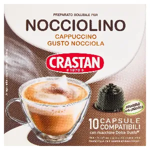 CRASTAN CAPSULE NDG X10 NOCCIOLINO GR.120