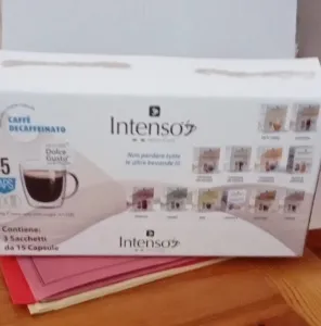 INTENSO CAPSULE BOX "DOLCEGUSTO"DECAFFEINATO X45**