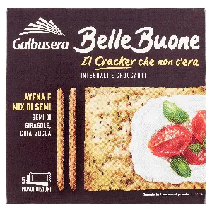 GALBUSERA BELLEBUONE CRACKER AVENA MIX SEMI GR.200