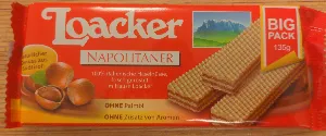 LOACKER WAFER NAPOLITANER GR.135