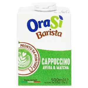 ORASÌ BARISTA BEVANDA CAPPUCC AVENA/MATCHA ML.500