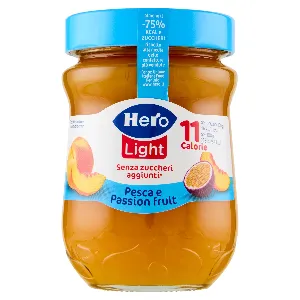 HERO CONFETTURA LIGHT PESCA E PASSION FRUIT GR.280