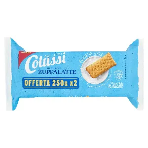 COLUSSI BISCOTTI ZUPPALATTE CLASSICI GR.250X2