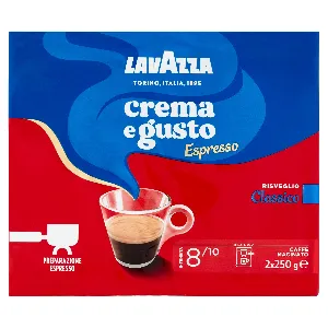 LAVAZZA CAFFE' CREMA & GUSTO CLASSICO GR.250X2