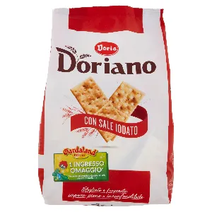 DORIANO CRACKERS CON SALE IODATO GR.700