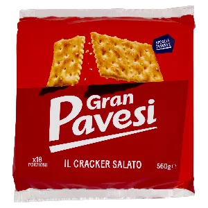 PAVESI CRACKERS GRANPAVESI SALATI GR.560